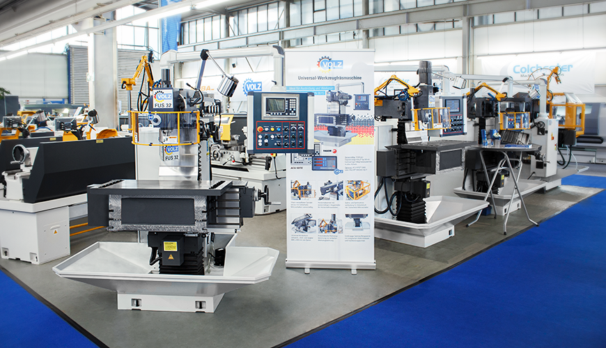 Werkzeugfräsmaschine VOLZ FUS wird überwiegend in Deutschland produziert.