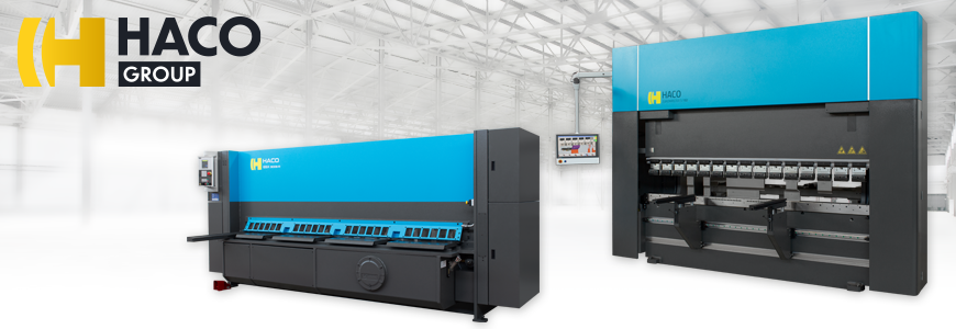 HACO europäischer Hersteller von konventionellen und CNC-gesteuerten Maschinen für die Blechbearbeitung