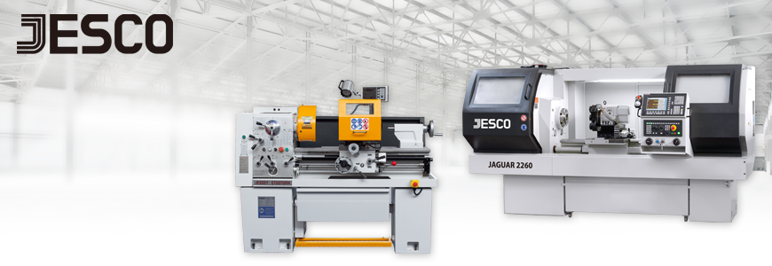 JESCO Werkzeugmaschinen-Hersteller für konventionelle und CNC-gesteuerte Drehmaschinen
