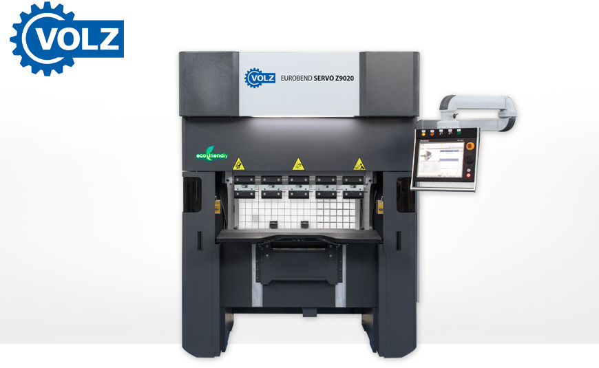 CNC-Abkantpresse VOLZ EUROBEND SERVO Z9020 mit CNC-Steuerung DELEM DA-53 T