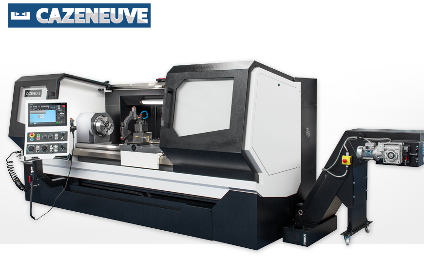 CNC-Zyklendrehmaschine CAZENEUVE OPTIMAX 590 CNC-Zyklendrehmaschine CAZENEUVE OPTIMAX 590 mit umfangreicher Ausstattung.