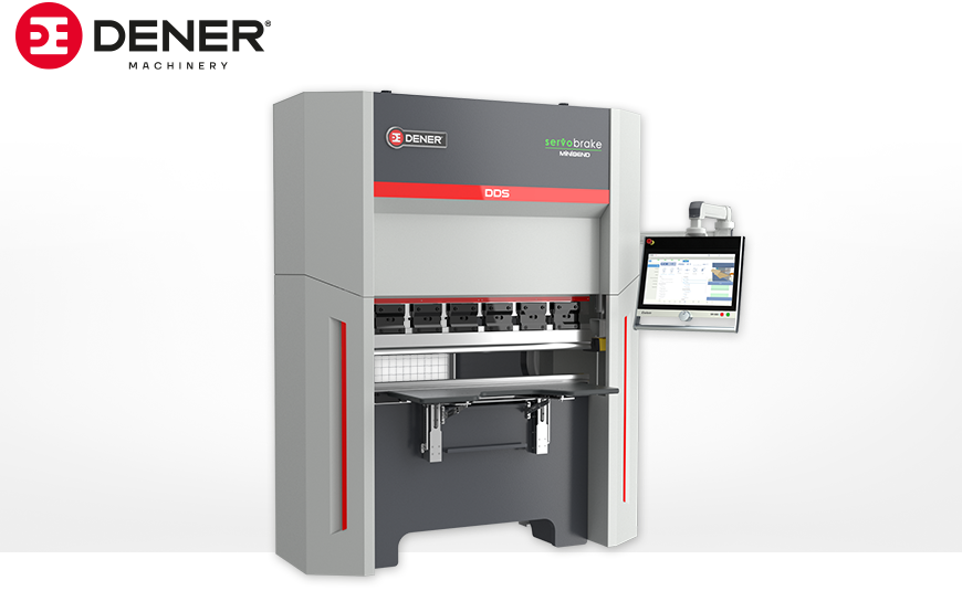CNC-gesteuerte Abkantpressen DENER DDS mit elektrischem Servoantrieb.