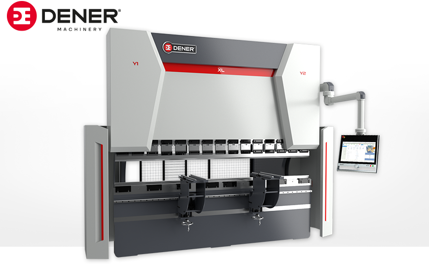 CNC-gesteuerte Abkantpressen DENER XL auch mit Mild-Hybrid-System.