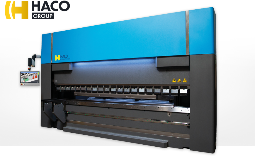 CNC-gesteuerte Abkantpresse HACO EUROMASTER S 30150 mit 2D Steuerung