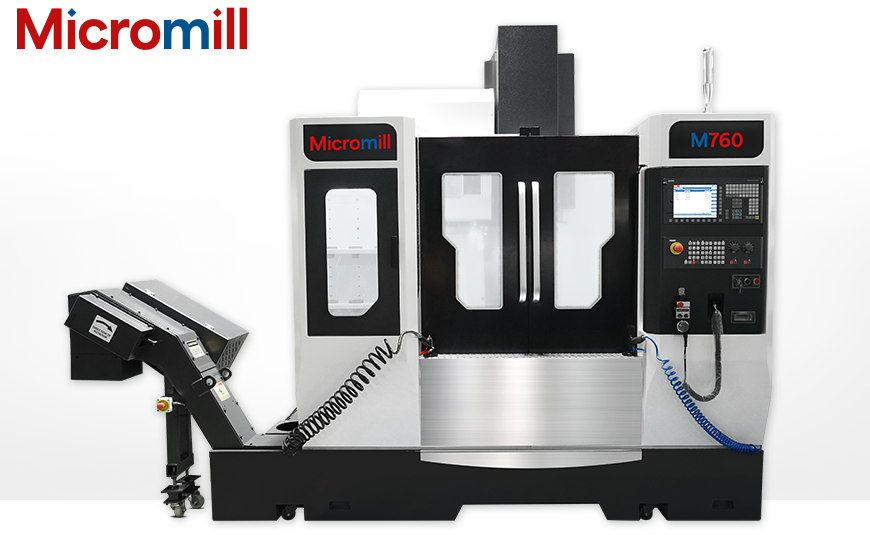 CNC-gesteuertes Vertikal-Bearbeitungszentrum MICROMILL M760 mit SIEMENS