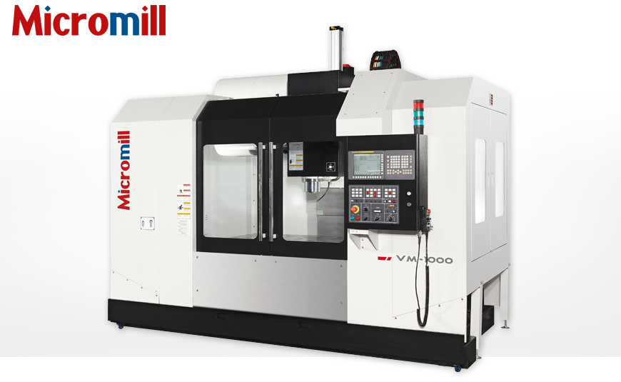 CNC-gesteuerte Bearbeitungszentren MICROMILL VM 1000 mit HEIDENHAIN oder SIEMENS CNC-Steuerung.