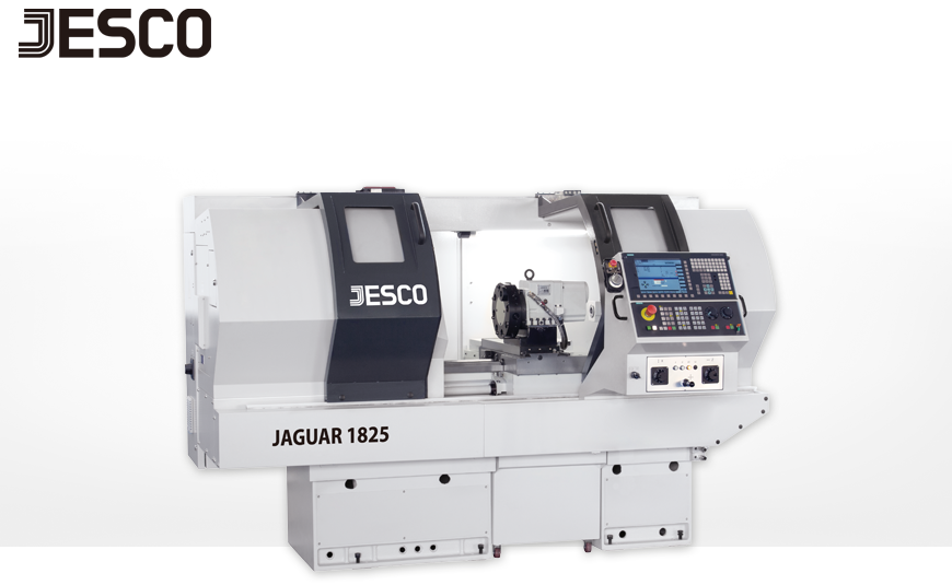 CNC-gesteuerte Zyklendrehmaschinen JESSEY JAGUAR 1800 mit SIEMENS oder FANUC CNC-Steuerung.