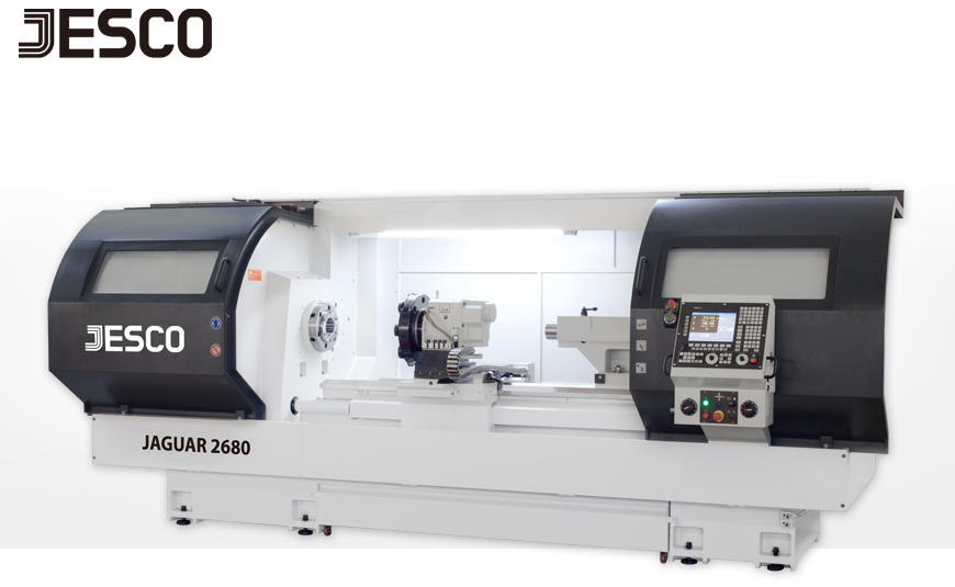 CNC-gesteuerte Zyklendrehmaschinen JESSEY JAGUAR 2600 / 3000 mit SIEMENS oder FANUC CNC-Steuerung.