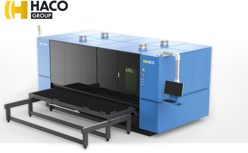 Faserlaser-Schneidanlagen HACO HFL-X ist eine Lasermaschine der Einstiegsklasse.
