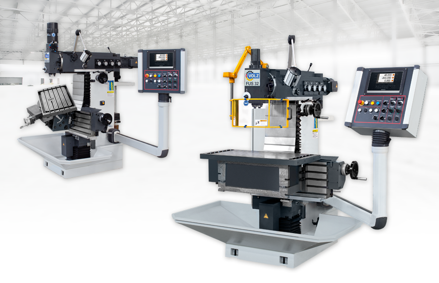 Werkzeugfräsmaschinen ideal für Ausbildung, Werkstatt und Produktion.