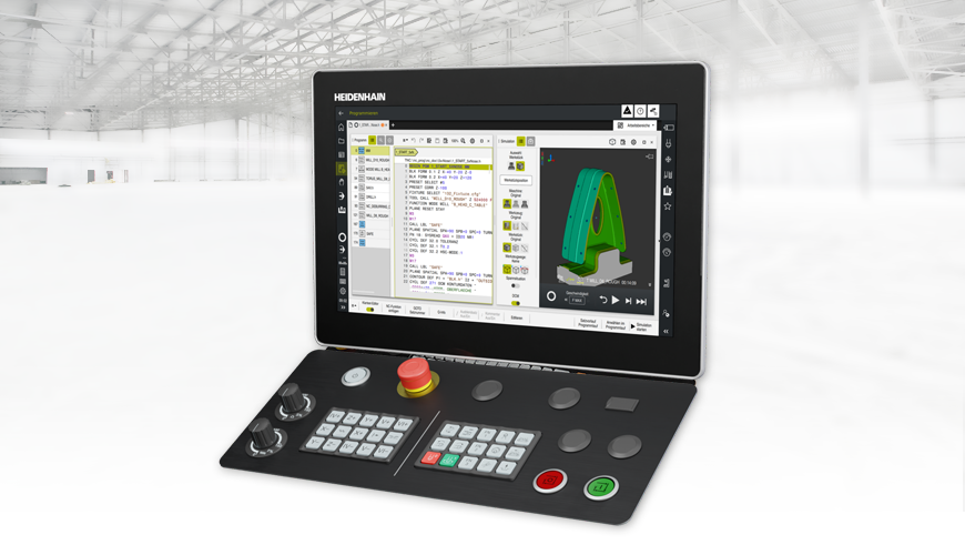 Bahnsteuerung TNC7 basic - Kompakt, leistungsstark und anwenderfreundlich